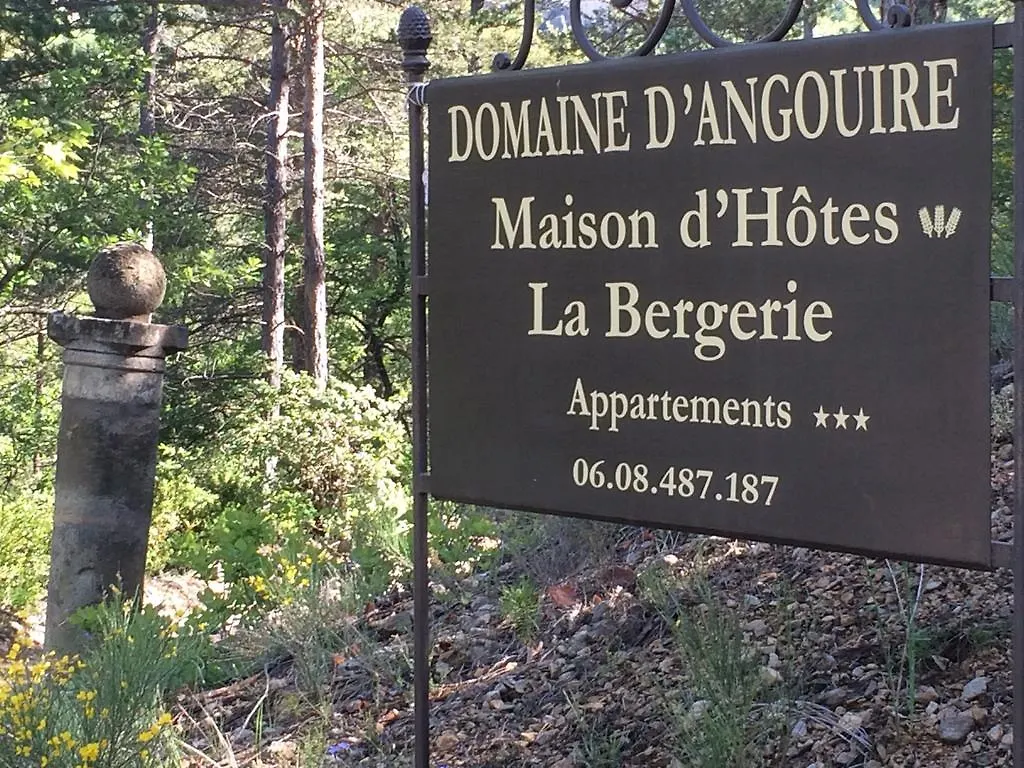 Pensionat Domaine D'Angouire Hotell Moustiers-Sainte-Marie